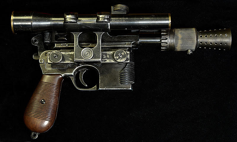 Illustration for article titled This May Be the Most Accurate Han Solo Blaster Replica Ever Created